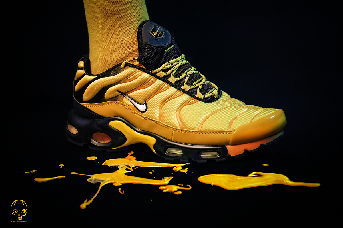 NIKE AIR MAX TN YELLOW - MAKE-UPNATURAL