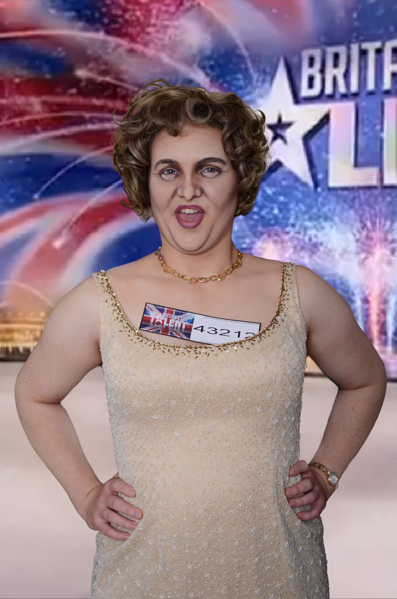 SUSAN BOYLE - MAKE-UPNATURAL